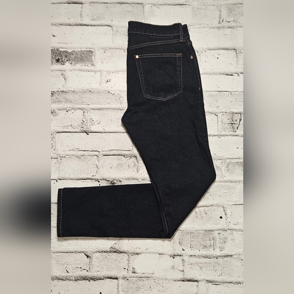Denim & Co Mens Dark Wash Stretch Skinny Jeans Slim Fit 32x32